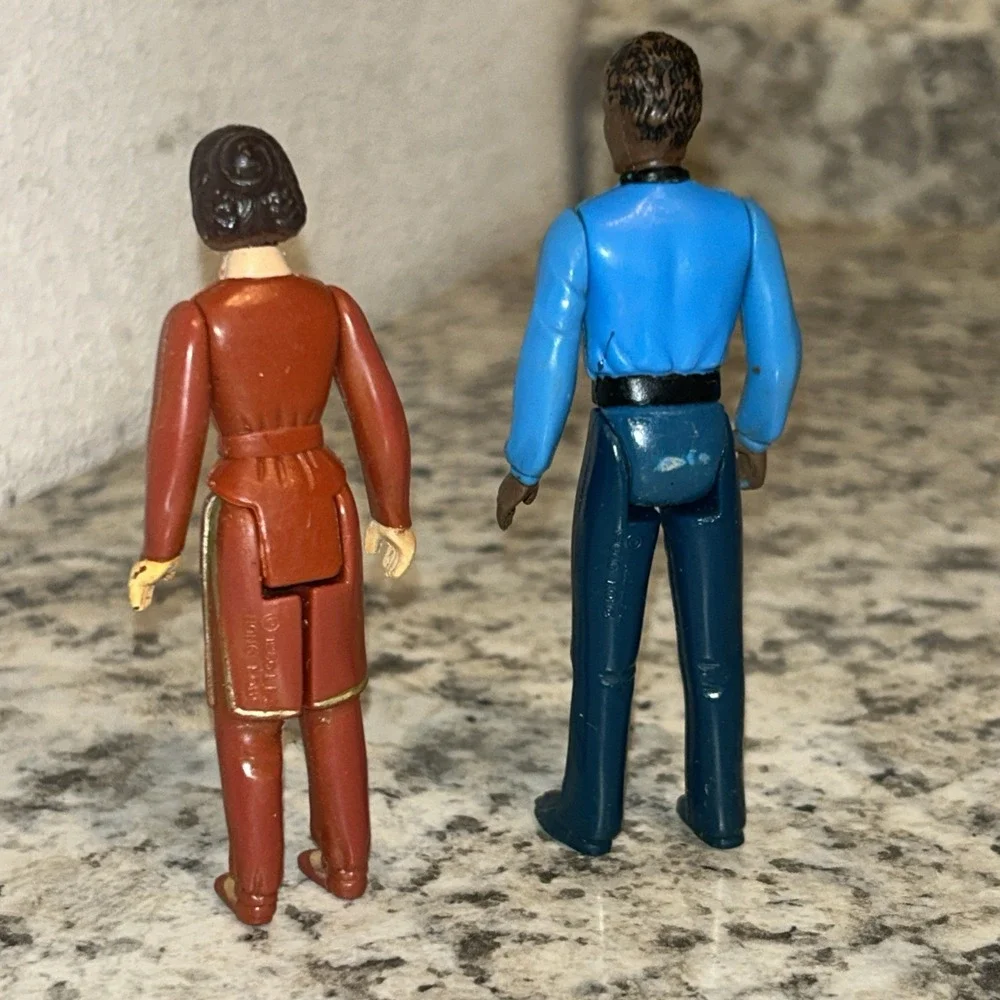 Kenner Star Wars Lando Calrissian & Leia Organa Vintage Hong Kong‎